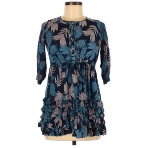 Yo Baby Boho Floral Half Sleeve Blouse l SIZE 6